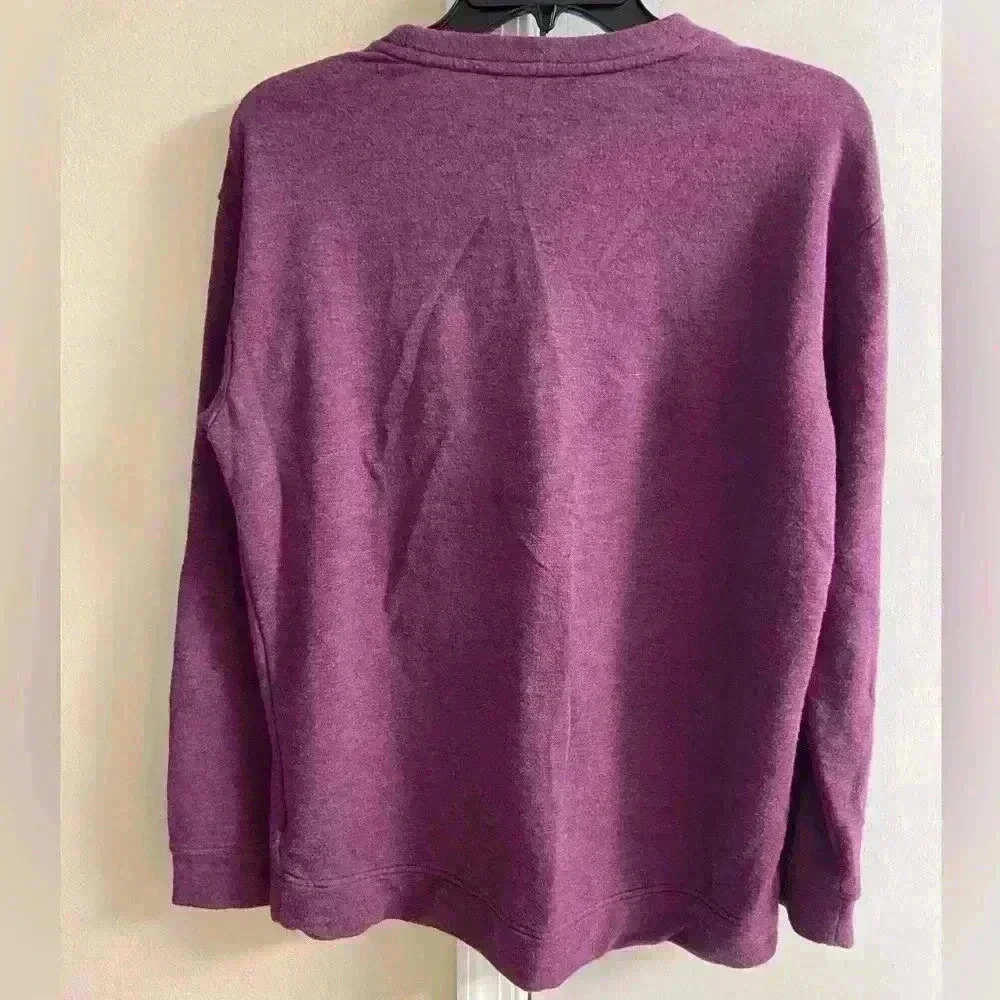 Orvis crewneck purple modal blend soft XS-M - Picture 5 of 8
